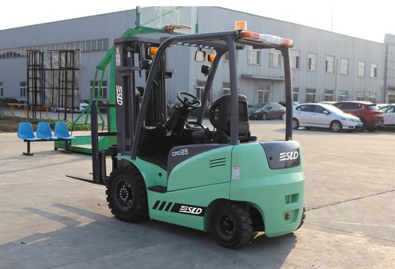 chariot élévateur électrique d'entrepôt de l'étape 4.5m du moteur à courant alternatif de 2.5T 48V 3