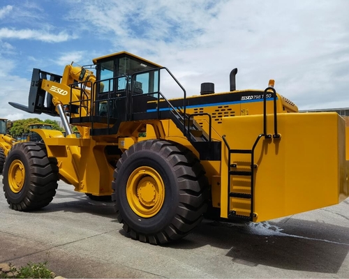 52 tonnes de chargeur de chariot élévateur pour soulever le grand bloc en pierre