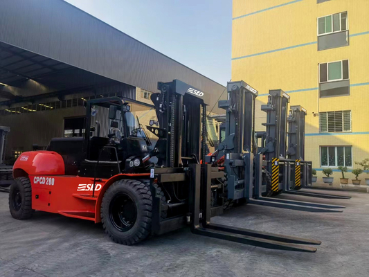 Grandes 18 tonnes 20 de Ton Heavy Lift Forklift pour l'industrie de loyer de transport