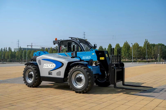 Chargeur télescopique de chariot élévateur de 3 tonnes 7m 14m 17m avec le moteur diesel de CUMMINS