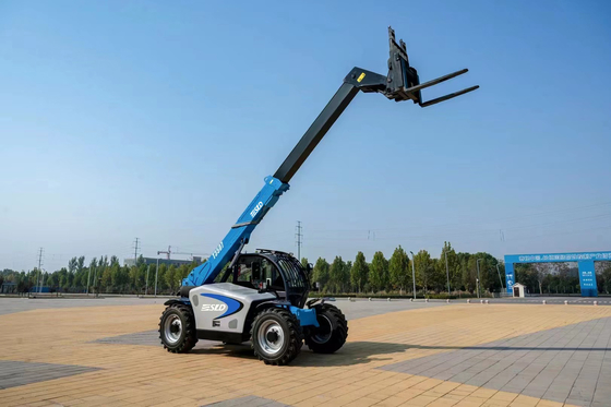 Chariot élévateur télescopique tout terrain Telehandler mini 4x4 2,5 tonnes 6m de hauteur de levage