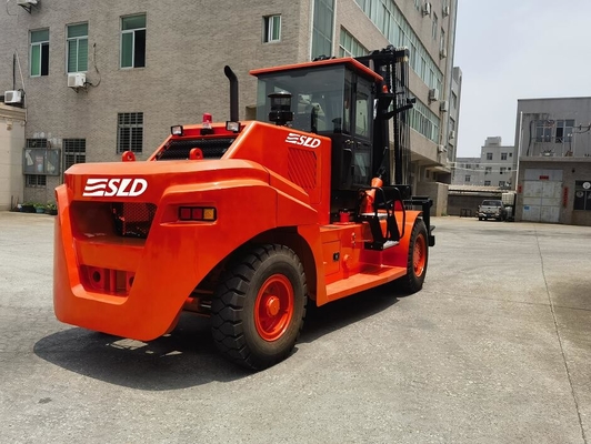 Charge nominale 16000 kg FD160 chariot élévateur lourd avec moteur Yuchai ou CUMMINS