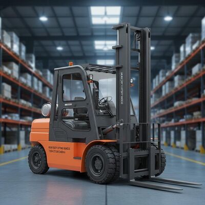 FD160 industrie sidérurgique résistante diesel de mât du moteur 4.5g de Cummins de chariot élévateur de 16 tonnes