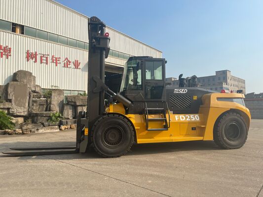 FD180 Container Yard Handling 18 Ton Heavy Lift Forklift Truck With Side Shift