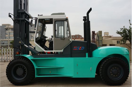 20 camion de fourchette ayant beaucoup d'étages de contrepoids de la tonne 44k avec le C.A. de cabine