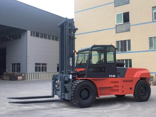 Puissance hydraulique industrielle de FD160 35k soulevant le chariot élévateur gros porteur