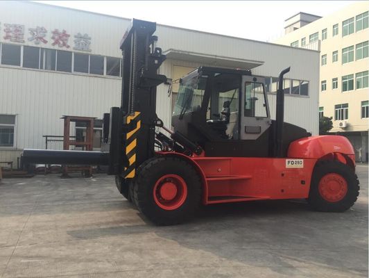 chariot élévateur gros porteur automatique de la tonne 50k du mât FD250 25 de 4m