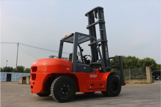 puissance forte actionnée diesel 7 Ton Forklift du chariot élévateur 7000kgs