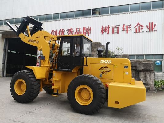 Fourchette antidéflagrante de bobine de Front End Loader With Steel du chariot élévateur 18T