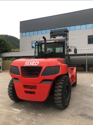 Camions de fourchette résistants de FD160 16T avec le moteur de Yuchai