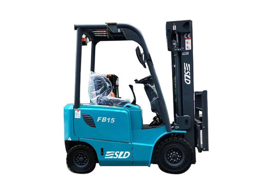 Chariot élévateur électrique de la TONNE 3m d'Ion Battery Powered 1,5 de lithium