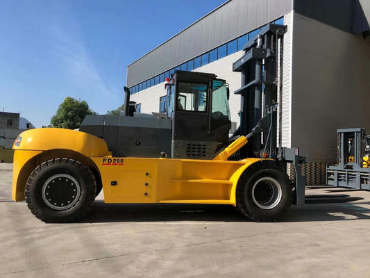 Bobines en acier soulevant le conteneur actionné diesel de chariot élévateur manipulant 15t 20t 25t 30ton