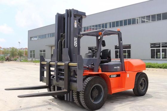 poids 10 Ton Forklift de service de la charge évaluée 13000mm de la taille 10000kgs d'ascenseur de 3000mm