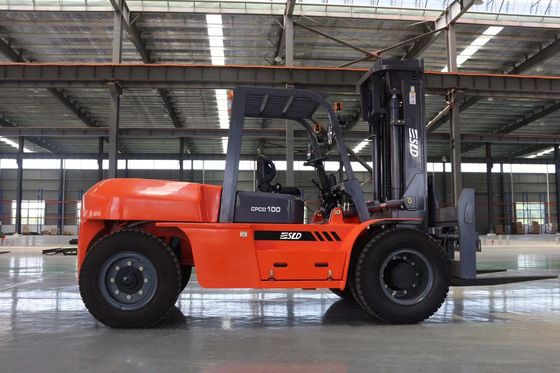 Étape multi à moteur diesel 10 Ton Forklift 1520x175x85mm