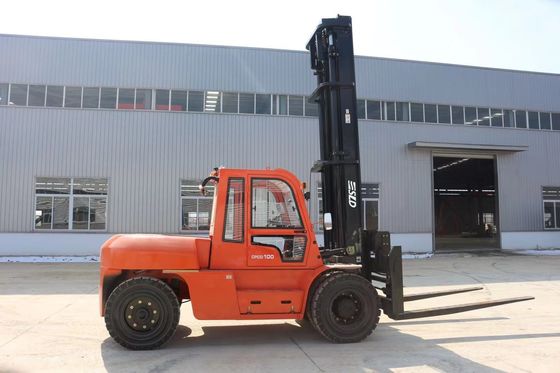 10 tonnes de charge évaluée d'ISUZU Engine Diesel Forklift 600mm de centre de charge