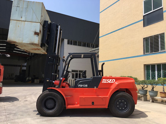 Ton Heavy Duty Diesel Forklift 13,5 avec Yuchai/Cummins Engine